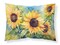 Sunflowers Watercolor Standard Pillowcase Lightweight Super Soft Decorative Artwork